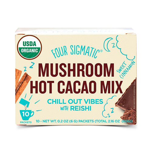 Vier Sigmatic Pilz Hot Cacao mit Reishi (10er Pack)