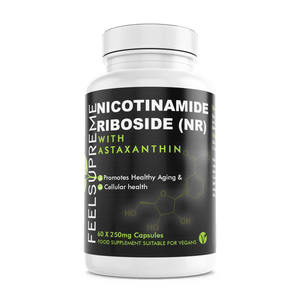 Nicotinamide Riboside avec Astaxanthine - NAD+ Booster, disponible en Irlande