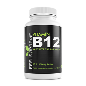 Description Vitamine B12 (méthylcobalamine) - 1000mcg 60