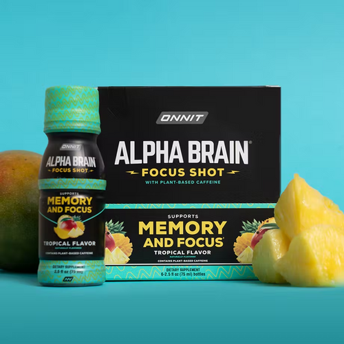 Alpha Brain Focus Shots - 6 förpackningar