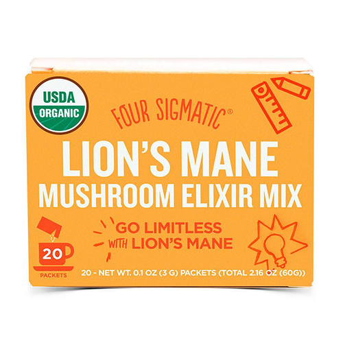 Four Sigmatic Lion's Mane Elixir (20 förpackningar)